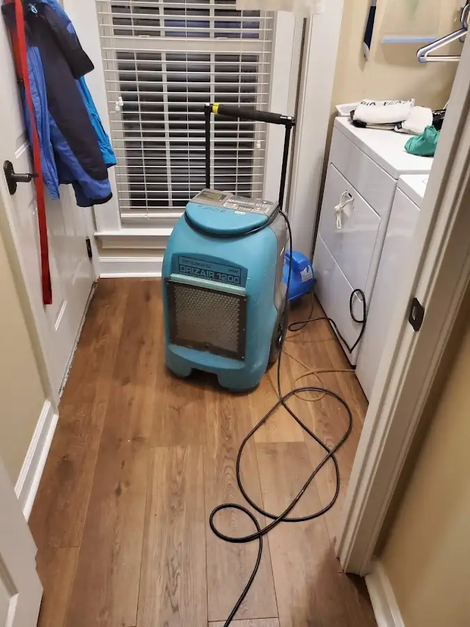 Commercial dehumidifier deployed for Crawl Space Restoration in Boynton Beach