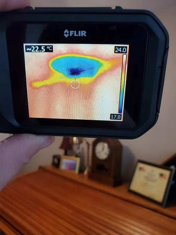 Thermal imaging inspection for water damage in Boynton Beach