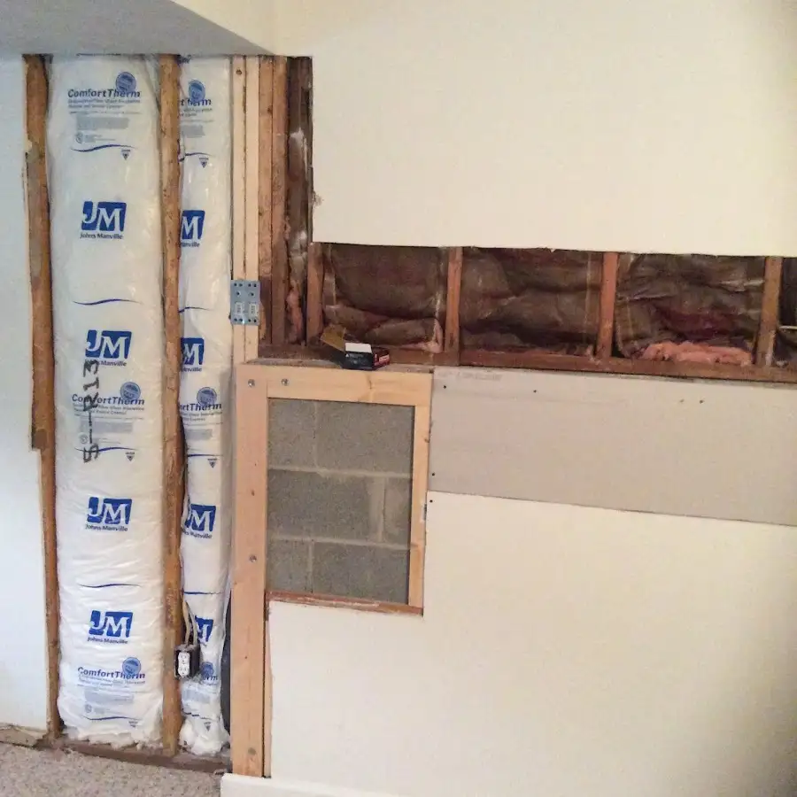 Wall insulation replacement during Structural Drying in Boynton Beach